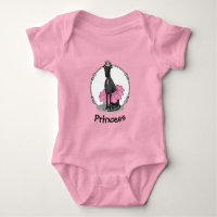 Ballet Ballerina Princess Greyhound Dog (black)