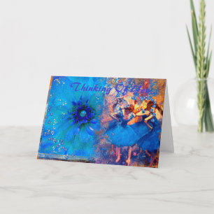 Ballet & Baubles, Custom Greeting Card