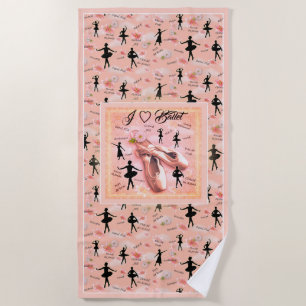 Ballet Beach Towel
