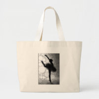 Ballet Black White Dancing Ballerina