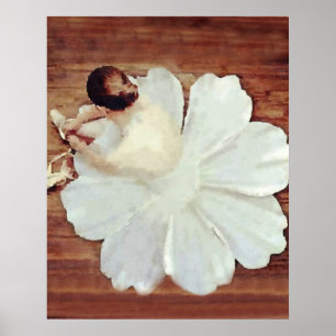 Ballet Bloom Poster