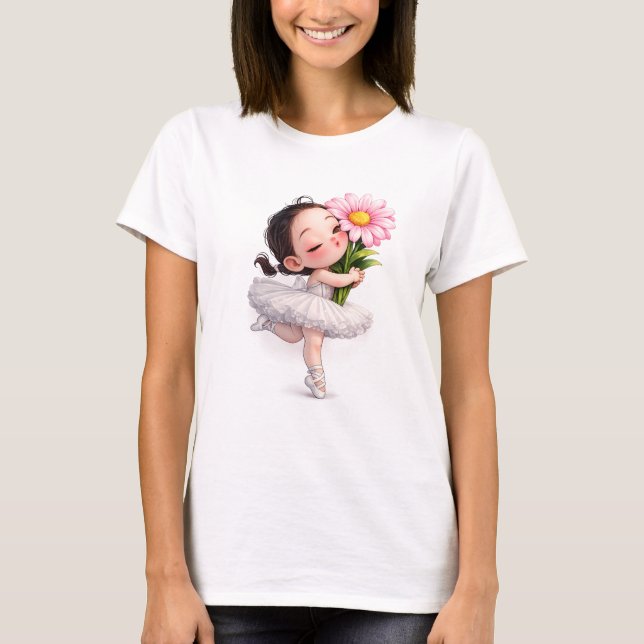 Ballet Blossom Kiss T-Shirt (Front)