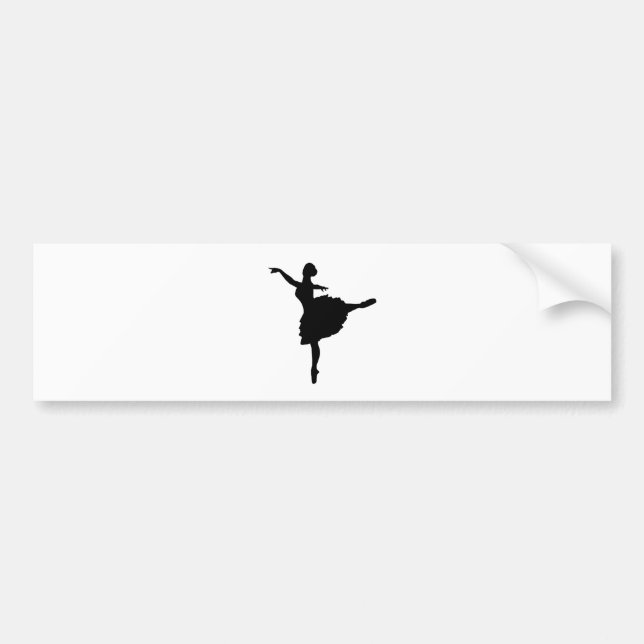 Ballet Bumper Sticker (Front)