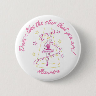 Ballet & Bunting - I Love Ballet badge