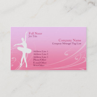 Ballet Business Card