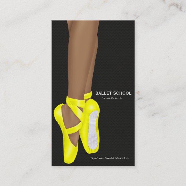 Ballet Business Card (Front)