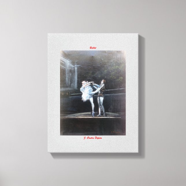 Ballet Canvas Print (Front)