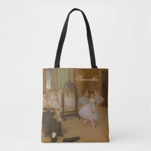 Ballet Class Edgar Degas Dancer Tote Bag