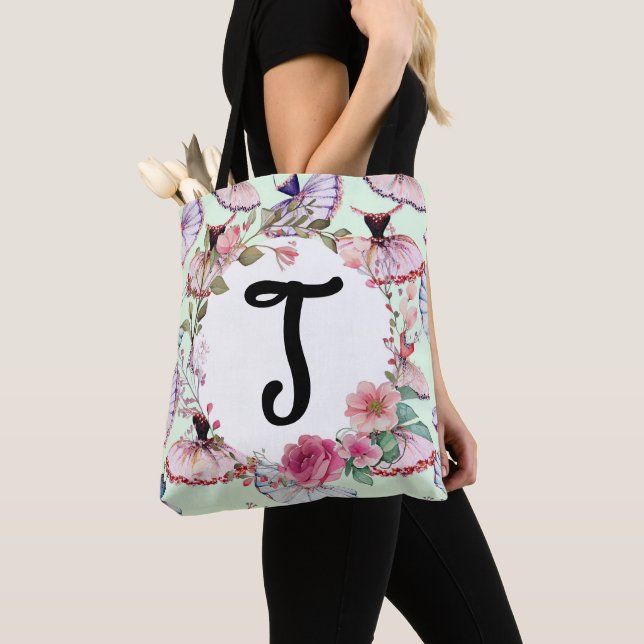 Ballet Class Teacher or Student Dance Tote (Close Up)