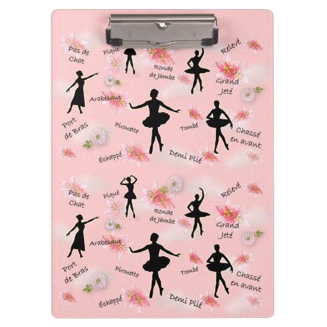 Ballet Clipboard (Front)