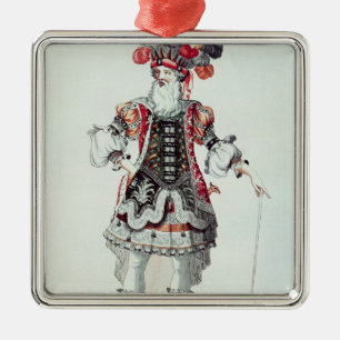 Ballet Costume Metal Tree Decoration