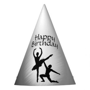 Ballet Couple Dance Birthday Party Hat