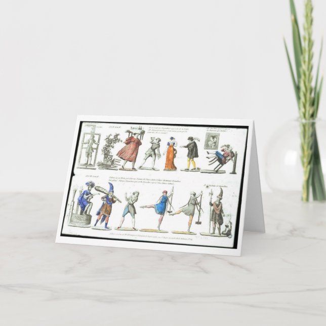 Ballet Custom Design, Greeting Card (Front)