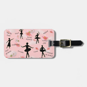 Ballet (customisable) luggage tag