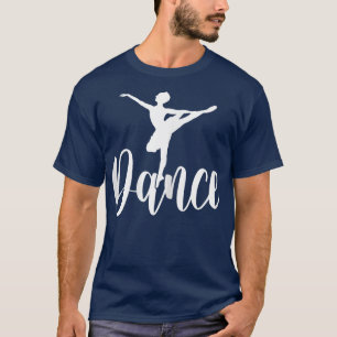 Ballet Cute Ballerina Dance Girls T-Shirt
