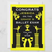 Ballet Dance Congratulations