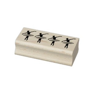 Ballet Dance Dancers Toe Dancing Ballerina Stamp