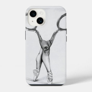 Ballet Dance Scissors Ballerina Surreal Elegant iPhone 14 Case
