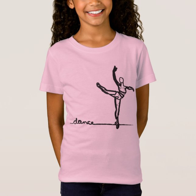 Ballet Dance Tee (Kids) (Front)