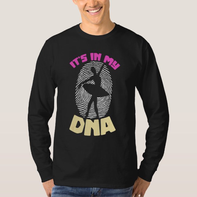 Ballet Dancer Ballerina Fun T-Shirt (Front)