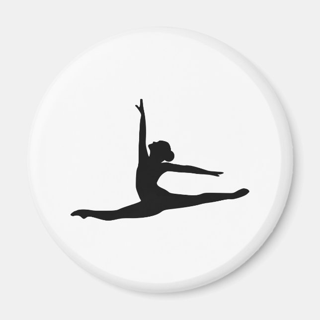 Ballet Dancer Ballerina Magnet (Front)