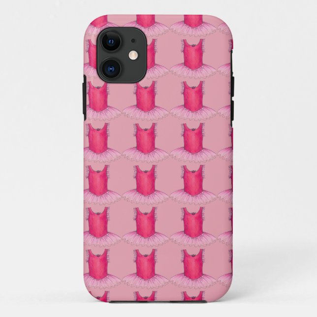Ballet Dancer Ballerina Tutus Pink Smartphone Case (Back)