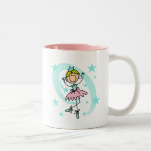 Ballet Dancer - Blonde T-shirts and Gifts Two-Tone Coffee Mug