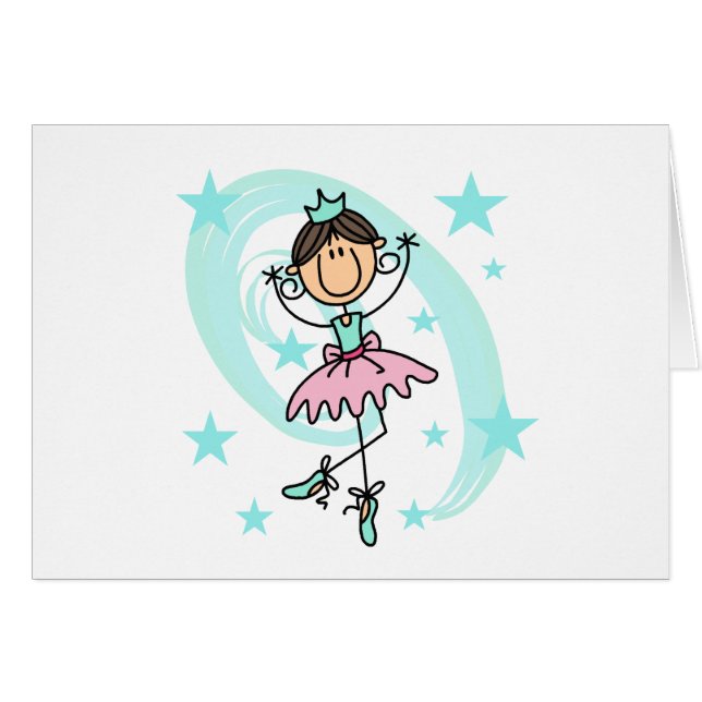 Ballet Dancer - Brown T-shirts and Gifts (Front Horizontal)