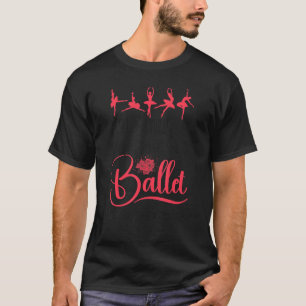 Ballet Dancer Dance Girl Ballerina Education Is Im T-Shirt