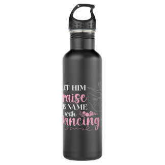 Ballet Dancer Dance Girl Ballerina Faith Christian 710 Ml Water Bottle