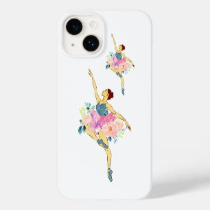 Ballet Dancer Dance Girl Ballerina Flower Floral Case-Mate iPhone 14 Case