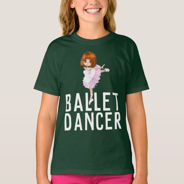 BALLET DANCER GIRLS T-SHIRTS (Front)