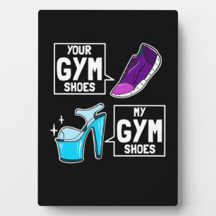 Ballet Dancer Gym Shoes Plaque