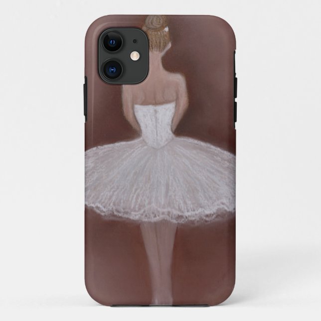 Ballet Dancer in tutu Case-Mate iPhone Case (Back)