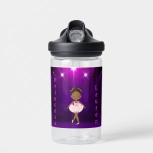 Ballet dancer kids custom water bottle
