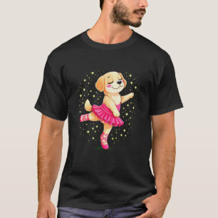 Ballet Dancer Labrador Retriever Dog Cute Ballerin T-Shirt