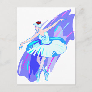 Ballet Dancer Merchandise Postcard
