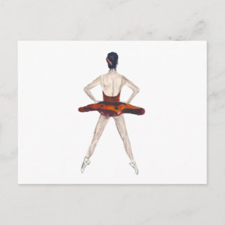 Ballet Dancer Postcard