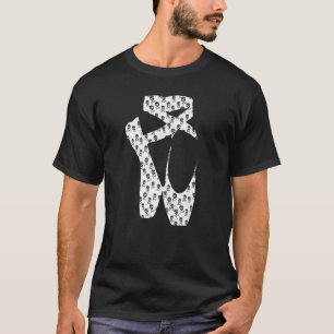 Ballet Dancer Punk Point Shoes Graphic Cute Baller T-Shirt