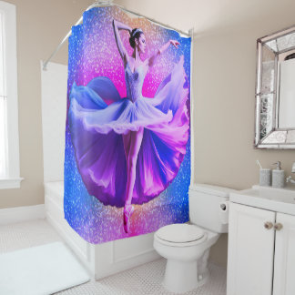 Ballet Dancer Shower Curtain