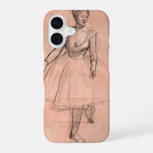 Ballet Dancer (study) by Edgar Degas, Vintage Art iPhone 16 Case