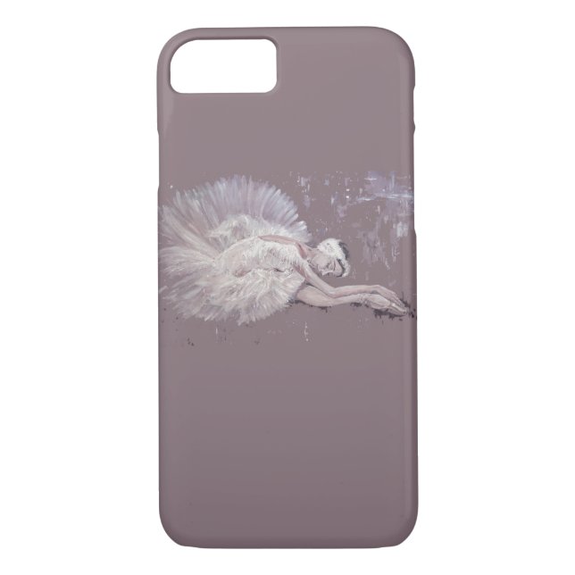 Ballet dancer swan painting Case-Mate iPhone case (Back)
