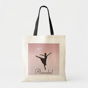 Ballet dancer tote bag