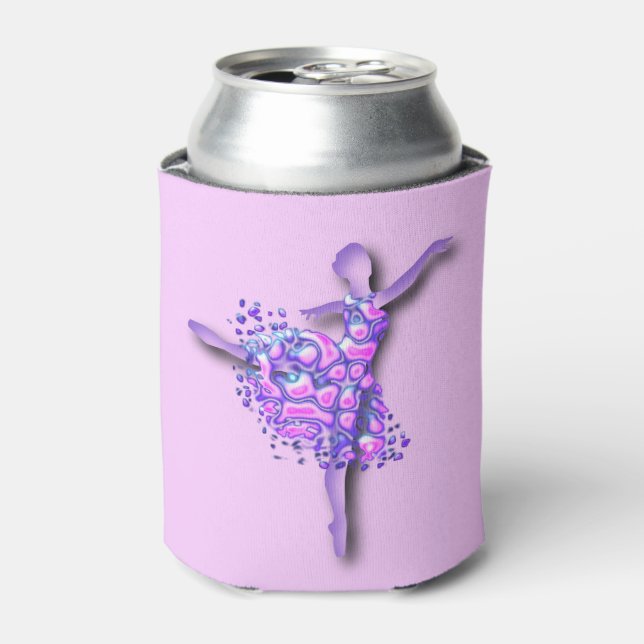 Ballet Dancer woman Can Cooler - Choose Colour (Can Front)