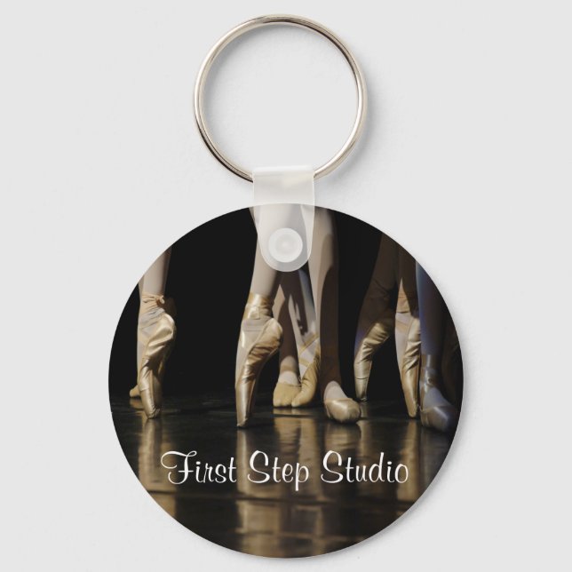 Ballet Dancers Dancers Key Chain Dancer Gift (Front)