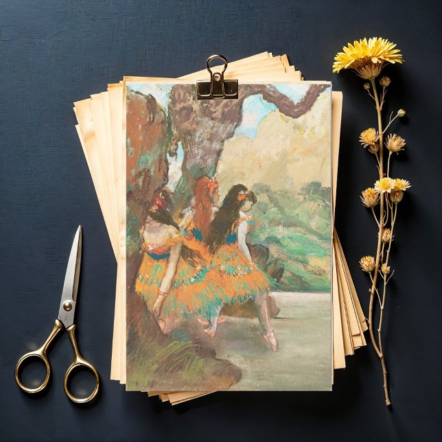 Ballet Dancers, Degas Art  Tissue Paper (Creator Uploaded)
