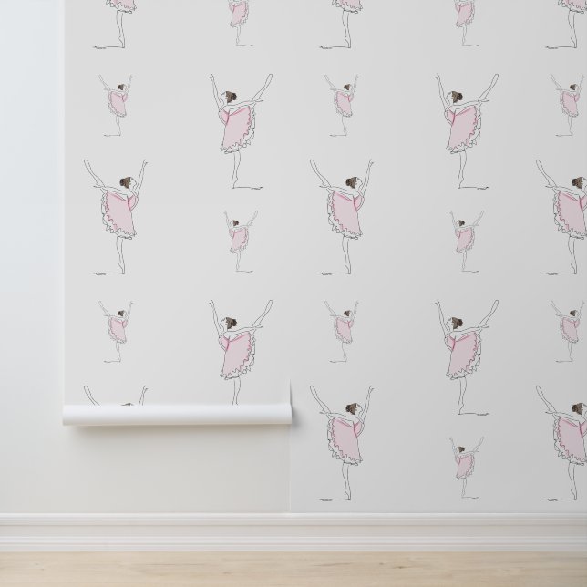 Ballet Dancers Design Wallpaper (Application)