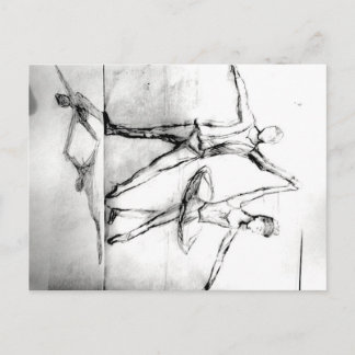 Ballet Dancers Postcard