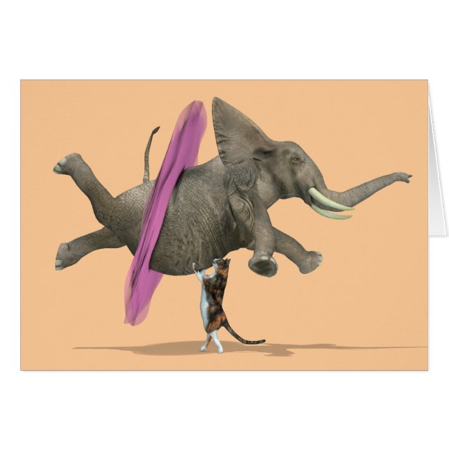 Ballet Dancing Elephant (Front Horizontal)