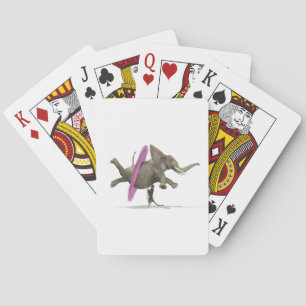 Ballet Dancing Elephant Playing Cards